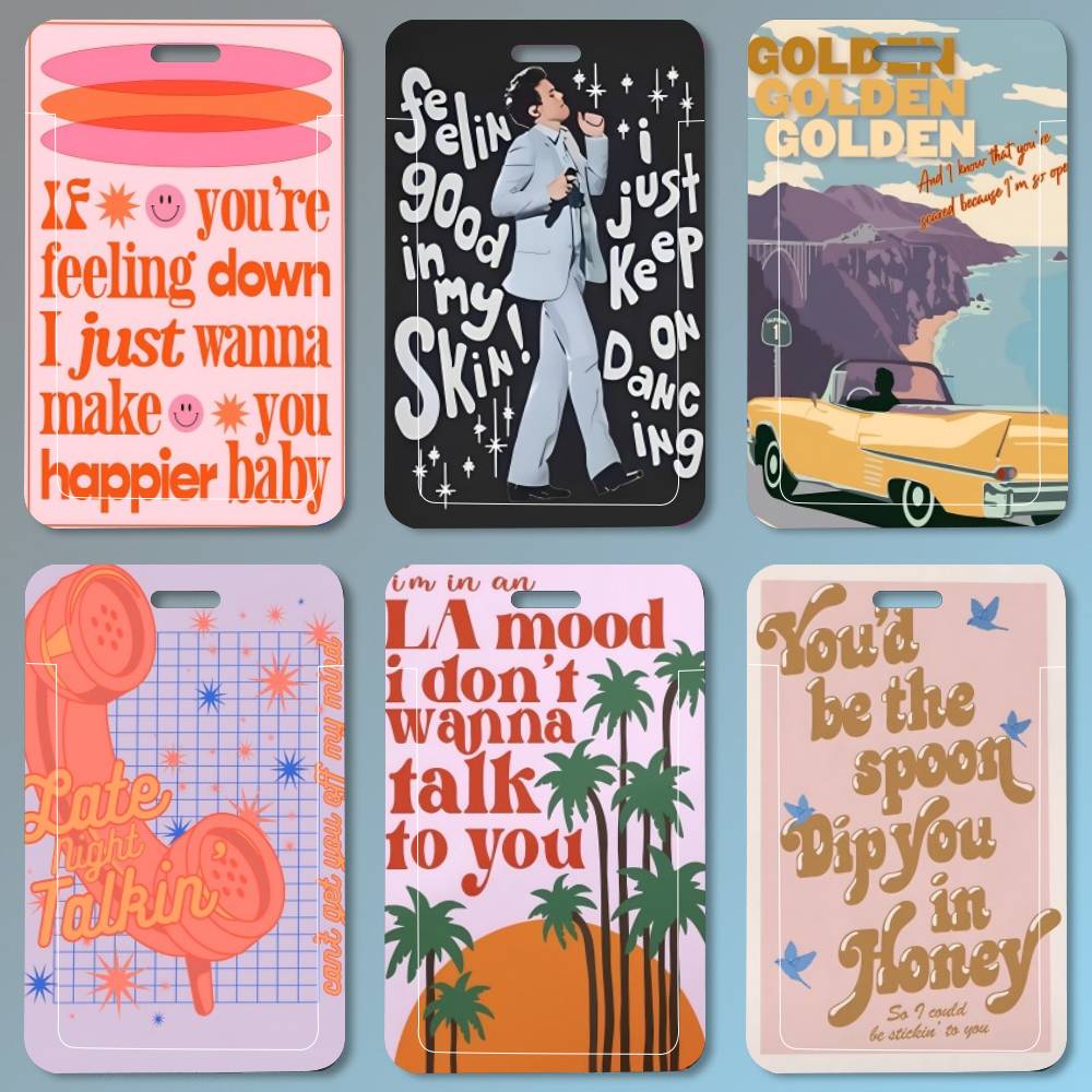 Leather Work In Art - H-Harris S-Styles Lyrics Art Retro ID