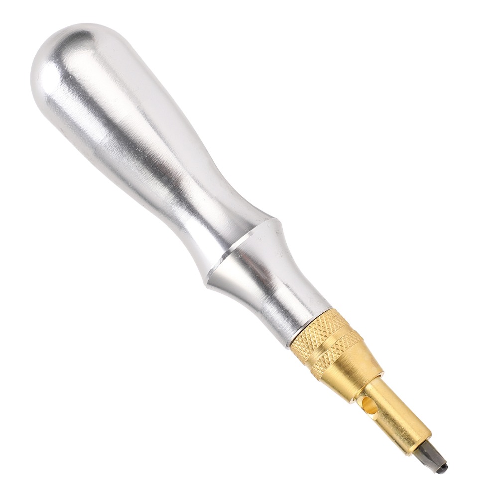 Groover Stitching Tool - 7pcs Aluminum Handle Stitching Groover Tool