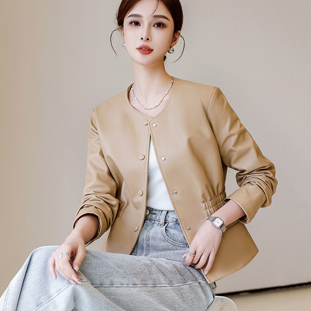 Office Faux Leather Jacket Wom - огляд і ціна Leather Work Jacket Women'S