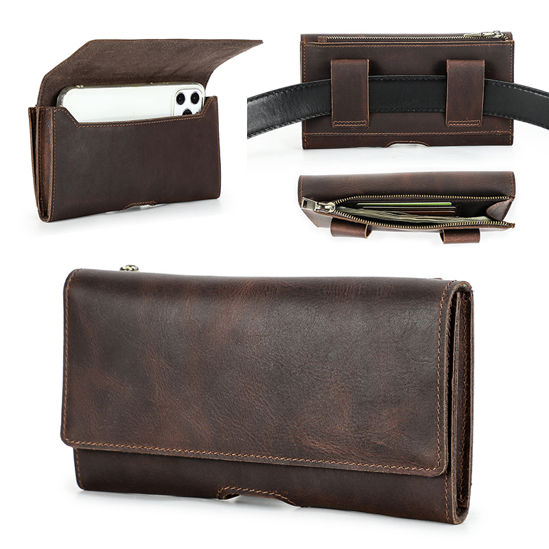 Cowhide Leather Waist Bag Phon - огляд і ціна Leatherwork Fasteners