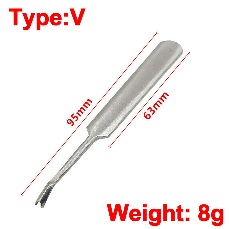 【Limited Offer】5Pcs U V Shaped - огляд і ціна Groover Stitching Tool