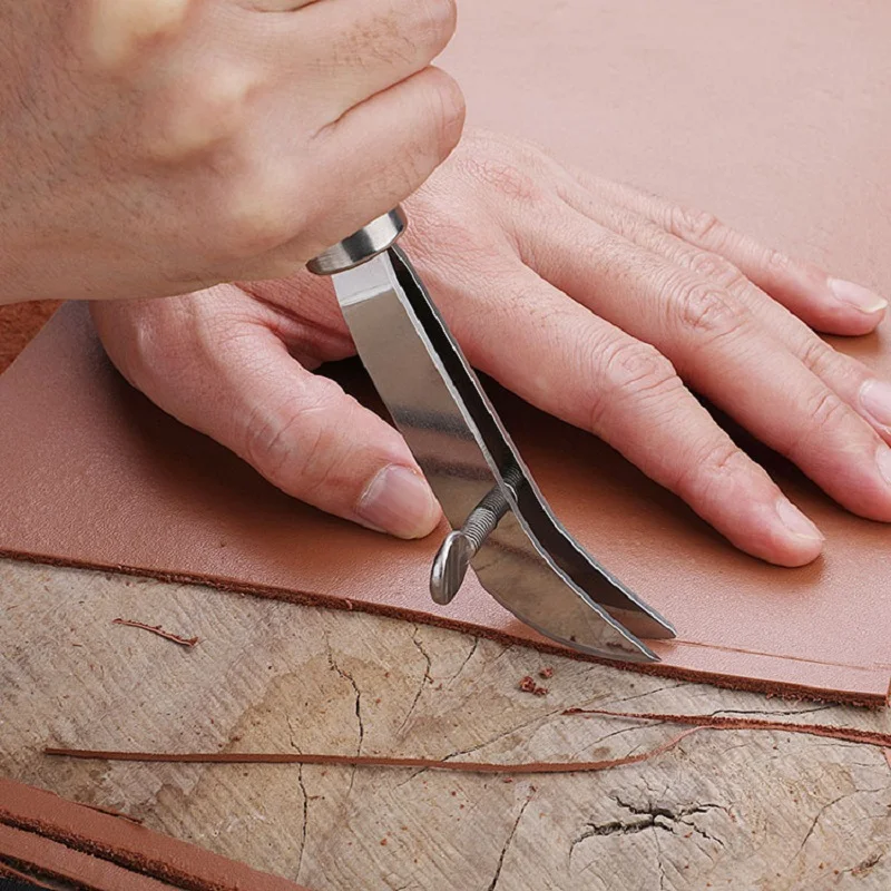 DIY Adjustable Leather Edge Cr - огляд і ціна Groover Stitching Tool