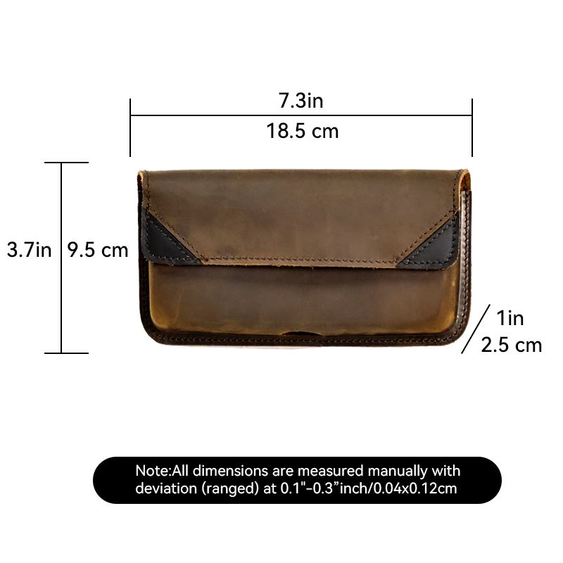 Genuine Leather Waist Bag for  - огляд і ціна Leatherwork Fasteners