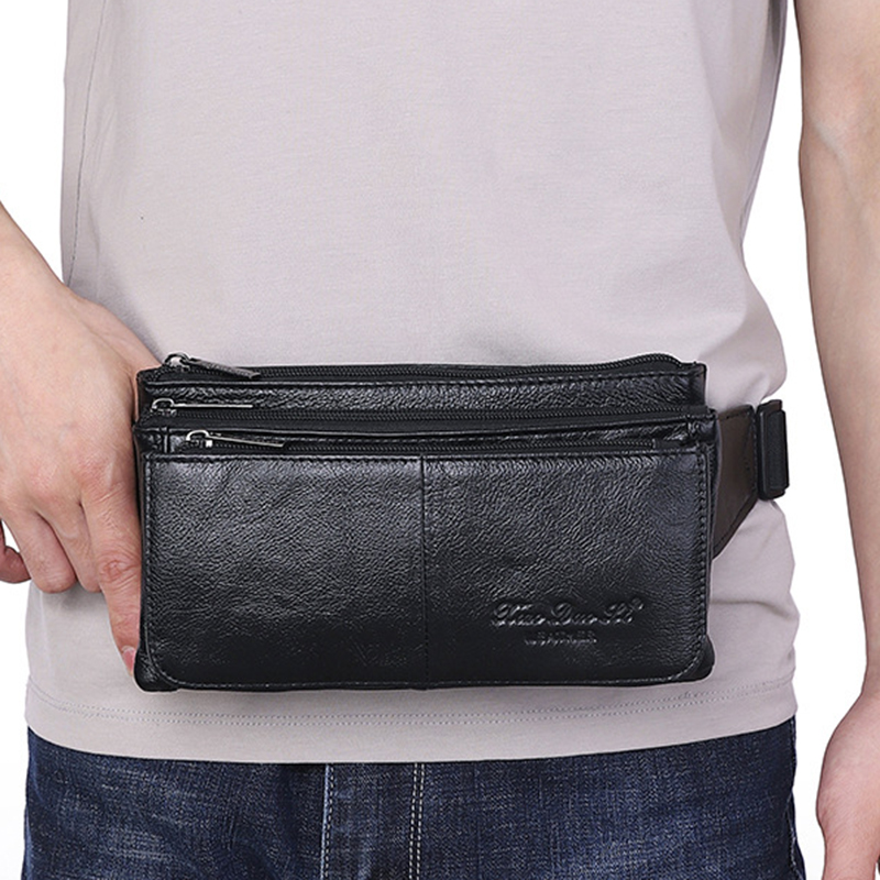 Men Waist Fanny Pack Belt Hip  - огляд і ціна Leatherwork Fasteners