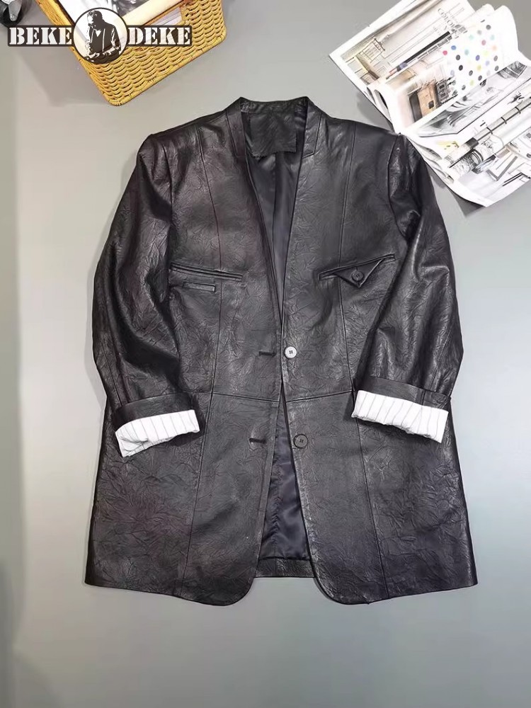 Vintage Office Ladies Autumn W - огляд і ціна Leather Work Jacket Women'S