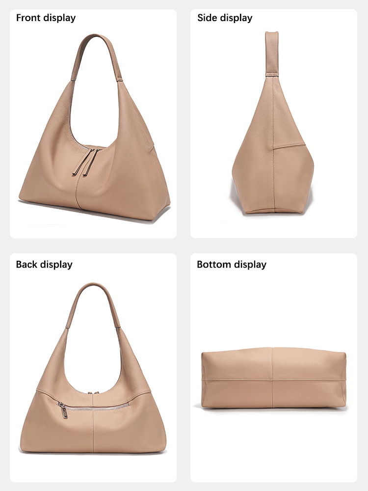 Zency Large Capacity Tote Bag  - огляд і ціна Leather Work Handbag
