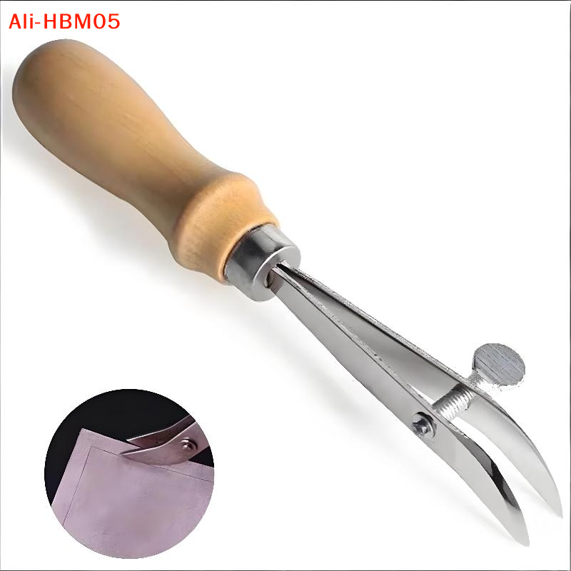 (HB05)Adjustable Leather Edge  - огляд і ціна Groover Stitching Tool