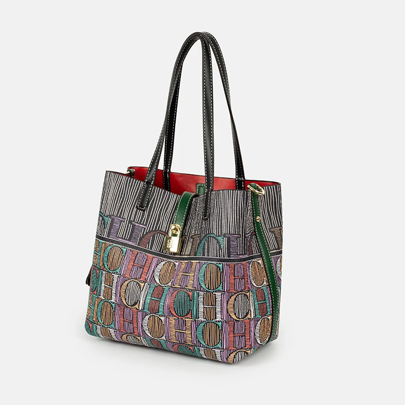 CH Art Color Printed Handbag S - огляд і ціна Leather Work In Art