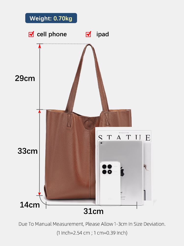 Zency Women's Large Capacity H - огляд і ціна Leather Work Handbag