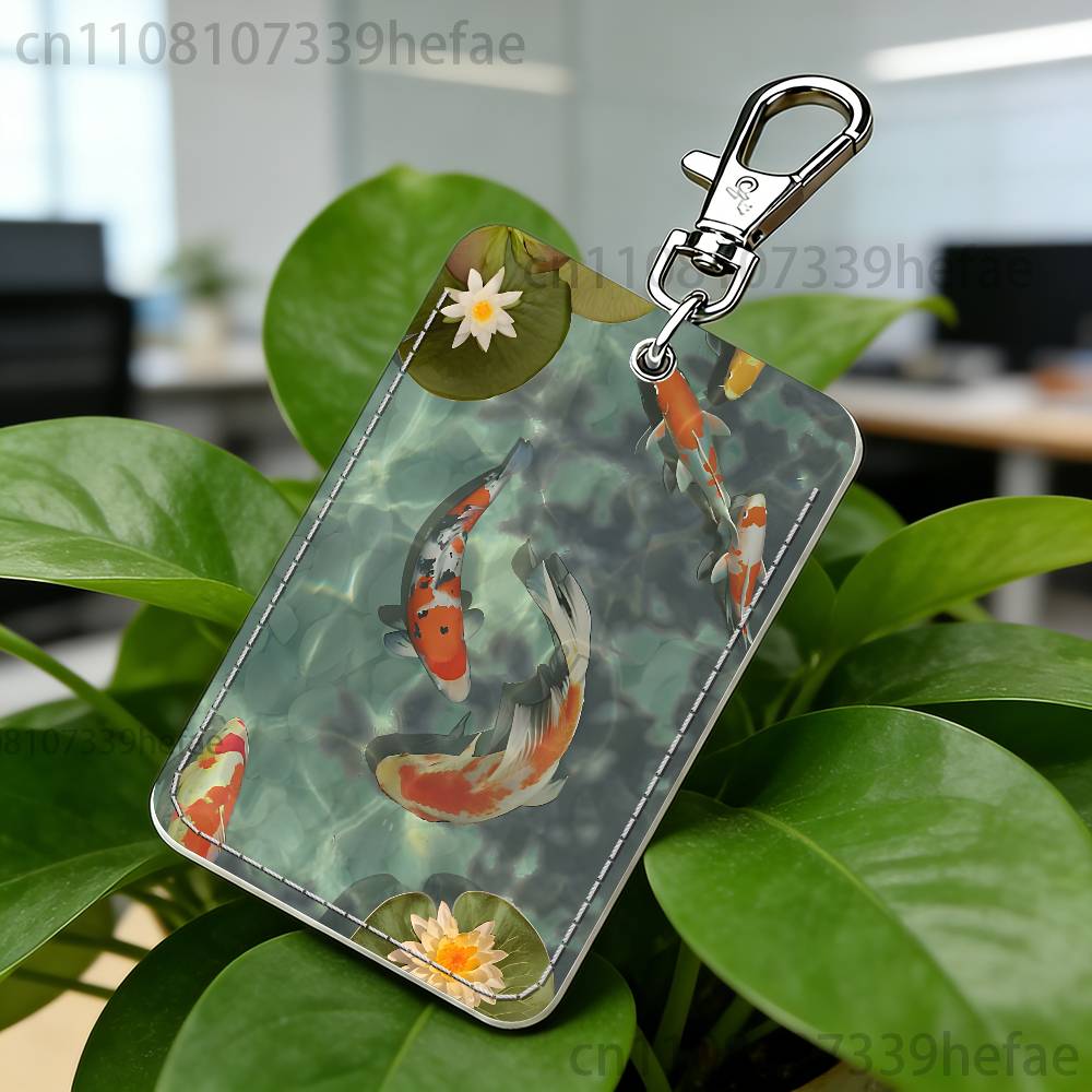 Koi Carp Painting Art Holder F - огляд і ціна Leather Work In Art