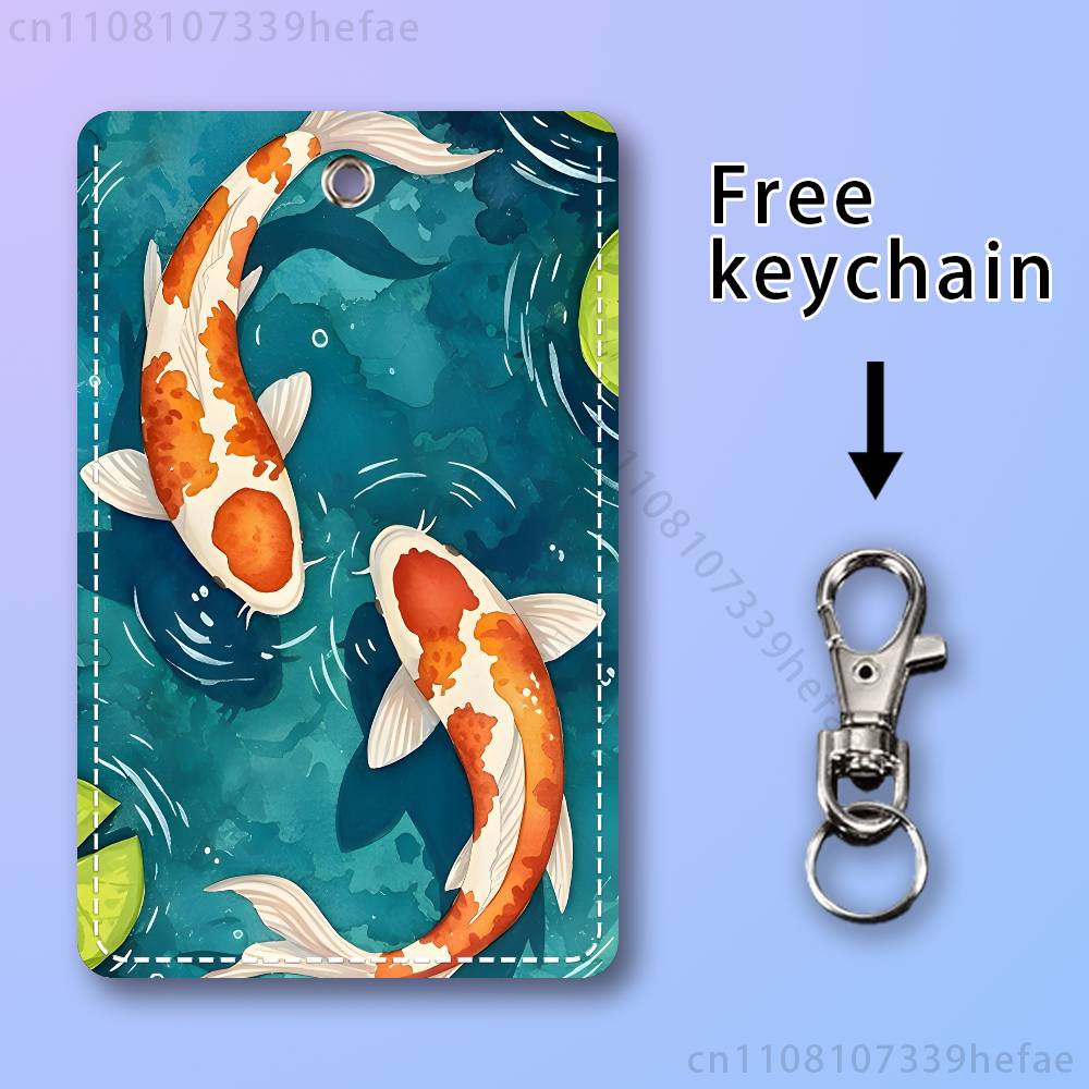 Koi Carp Painting Art Holder F - огляд і ціна Leather Work In Art