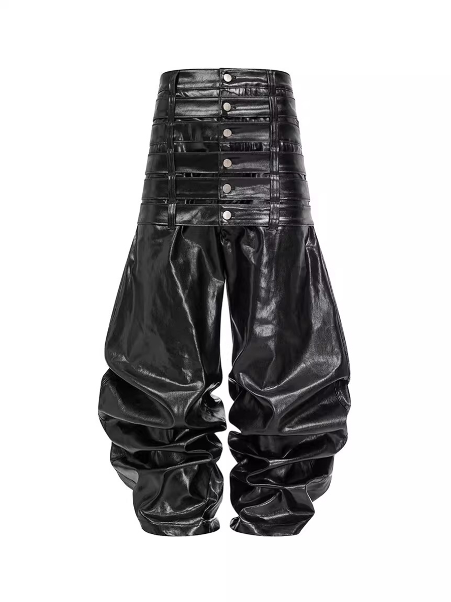 Mauroicardi Autumn Long Multi- - огляд і ціна Leather Work Pants