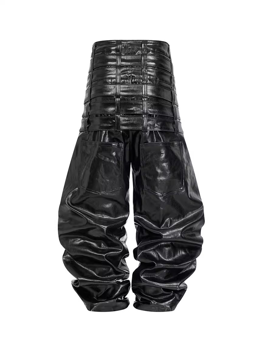 Mauroicardi Autumn Long Multi- - огляд і ціна Leather Work Pants