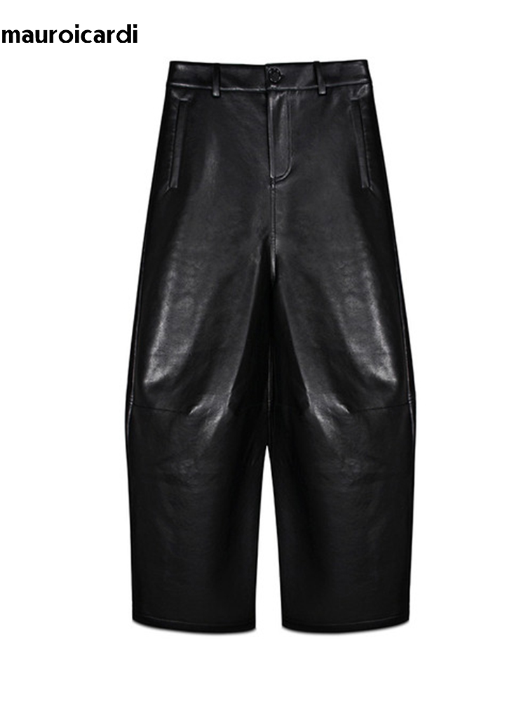 Mauroicardi Spring Autumn Cool - огляд і ціна Leather Work Pants