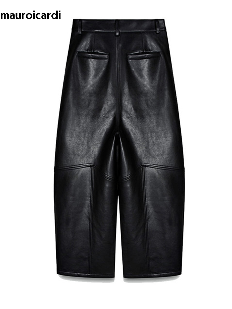 Mauroicardi Spring Autumn Cool - огляд і ціна Leather Work Pants