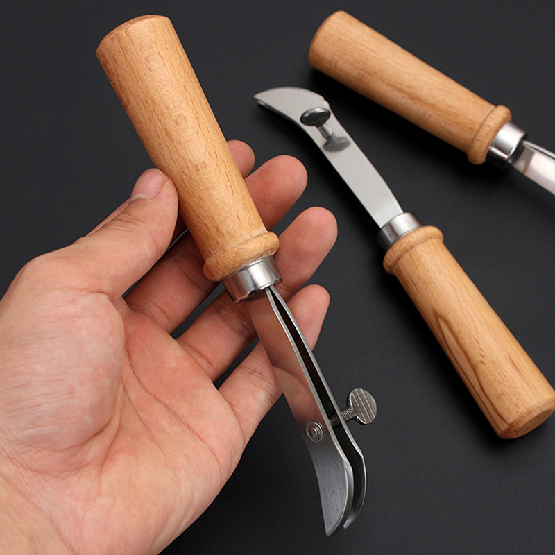New Adjustable Leather Edge St - огляд і ціна Groover Stitching Tool