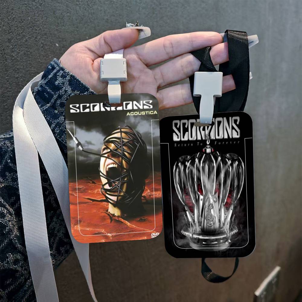 Scorpions Band Art ID Card Hol - огляд і ціна Leather Work In Art