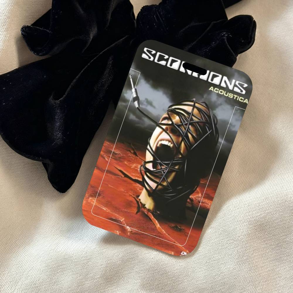 Scorpions Band Art ID Card Hol - огляд і ціна Leather Work In Art