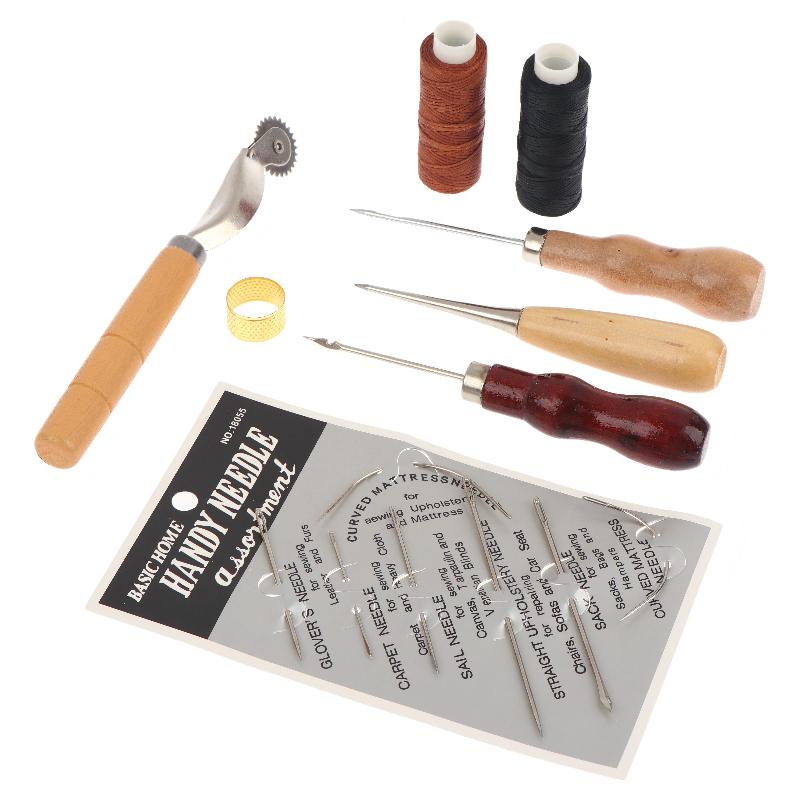 Leather Sewing Tools Kit Woode - огляд і ціна Groover Stitching Tool