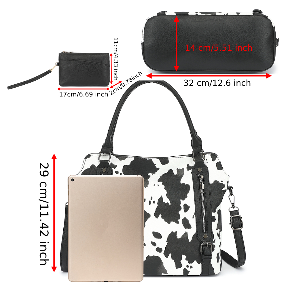 2PC Set Women Tote Bag Classic - огляд і ціна Leatherwork Drawing