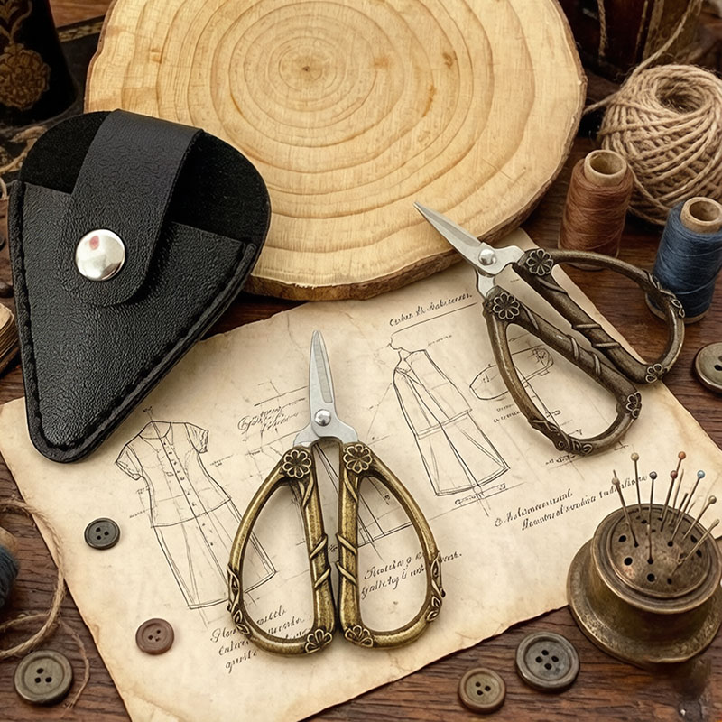 Mini Vintage Scissors Stainles - огляд і ціна Leather Work In Art