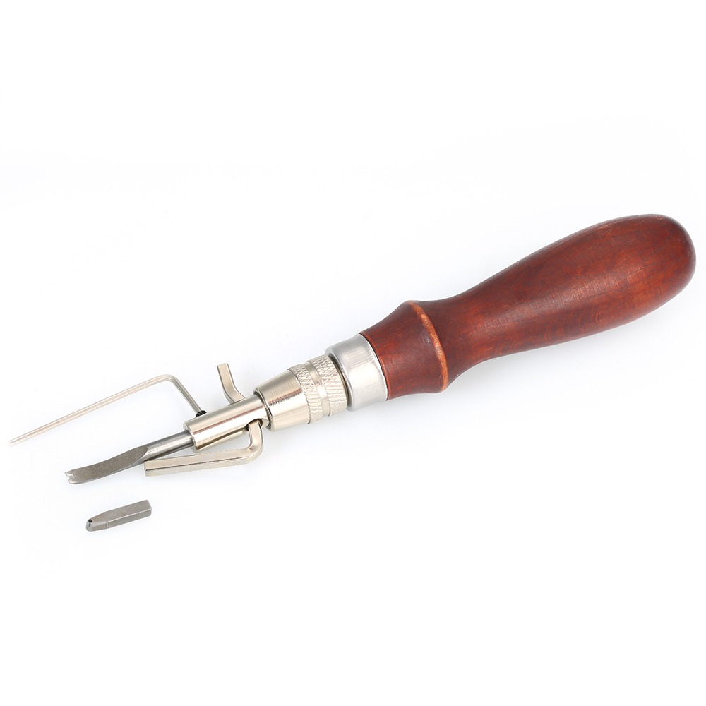 Adjustable Leather Stitching G - огляд і ціна Groover Stitching Tool