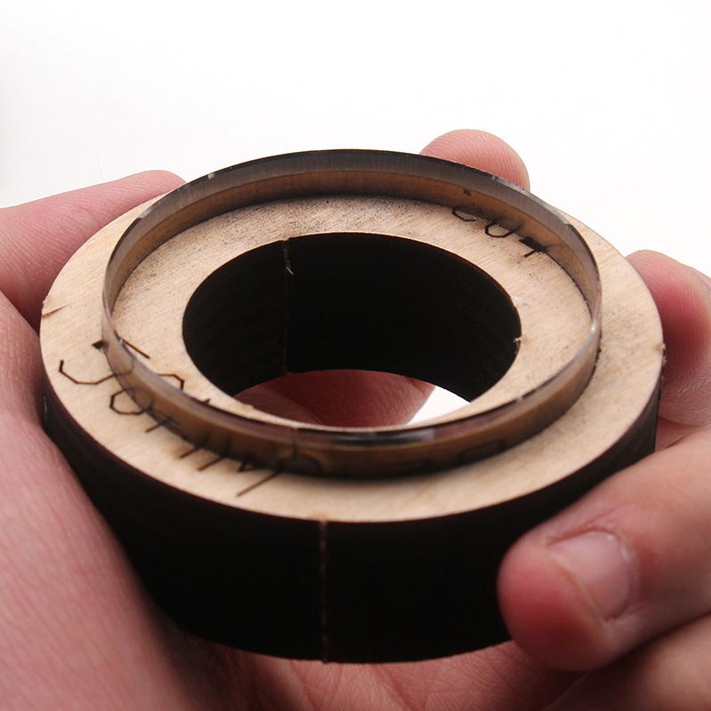 1Pcs Round Leather Cutting Die - огляд і ціна Leatherwork Templates