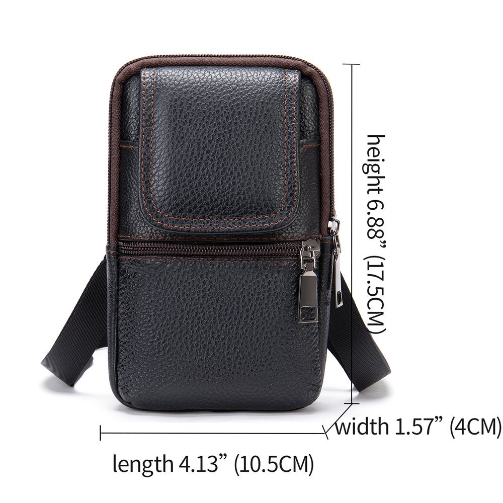 Versatile casual crossbody bag - огляд і ціна Leatherwork Fasteners