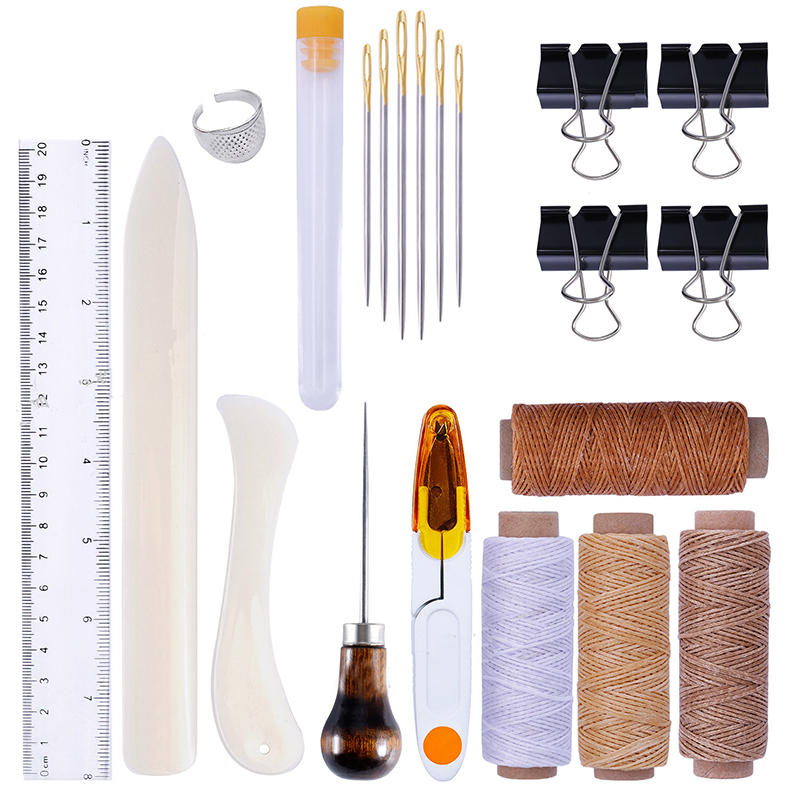 25Pcs/Set Leather Craft Sewing - огляд і ціна Groover Stitching Tool