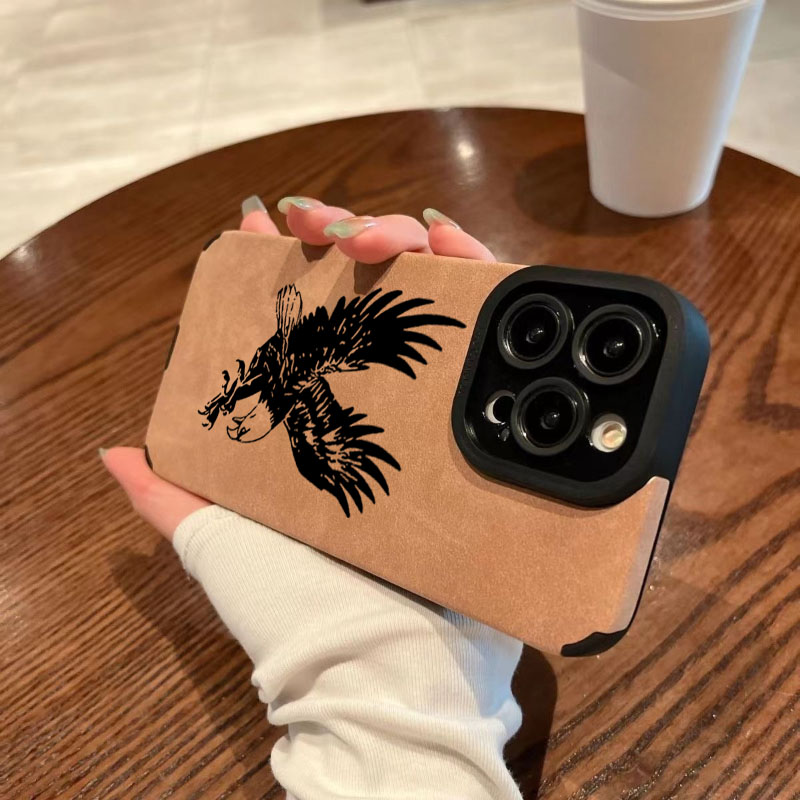 Black Eagle Pattern Leather Si - огляд і ціна Leatherwork Drawing