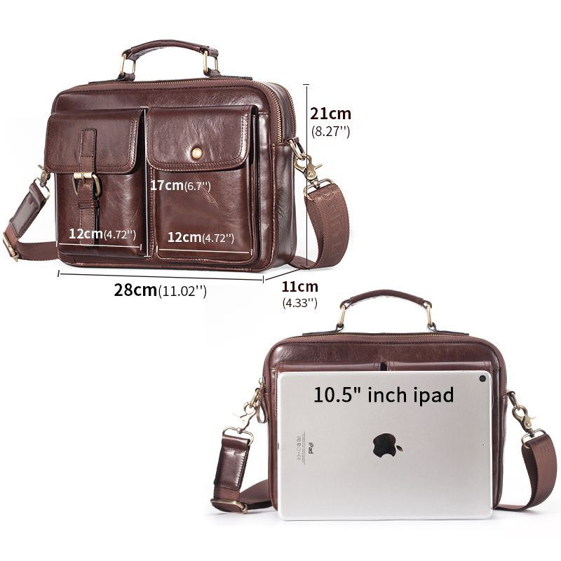 Brand New Cowhide Leather Mess - огляд і ціна Leather Work Handbag