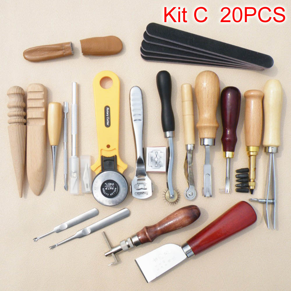Sanbest Professional Leather C - огляд і ціна Groover Stitching Tool