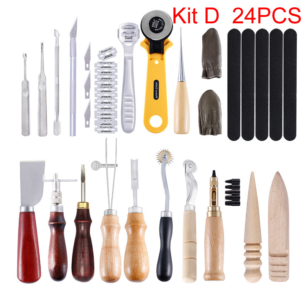 Sanbest Professional Leather C - огляд і ціна Groover Stitching Tool