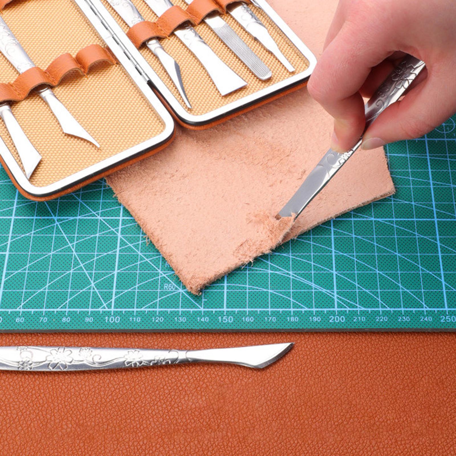 8x Leather Carving Knives Repl - огляд і ціна Leather Work In Art